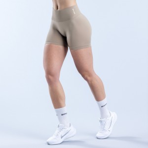 Shorts DFYNE Defy 4.5" γυναικεια Μπεζ | 163879FLV