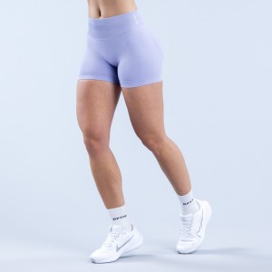 Shorts DFYNE Impact 4.5" γυναικεια μωβ | 480937FHD