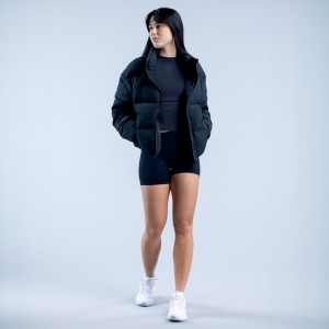 Μπουφαν DFYNE Revive Short Down γυναικεια μαυρα | 658102OUB