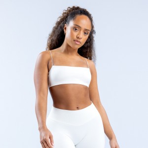 Αθλητικο Σουτιεν DFYNE Defy Strappy γυναικεια ασπρα | 893421RSX