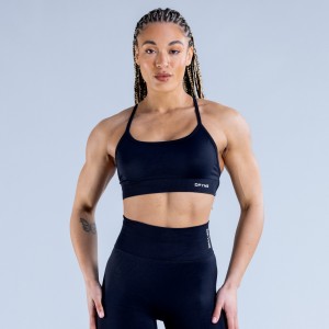 Αθλητικο Σουτιεν DFYNE Dynamic Backless γυναικεια μαυρα | 318904DKP