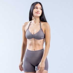 Αθλητικο Σουτιεν DFYNE Impact Strappy γυναικεια μωβ | 186302XHK