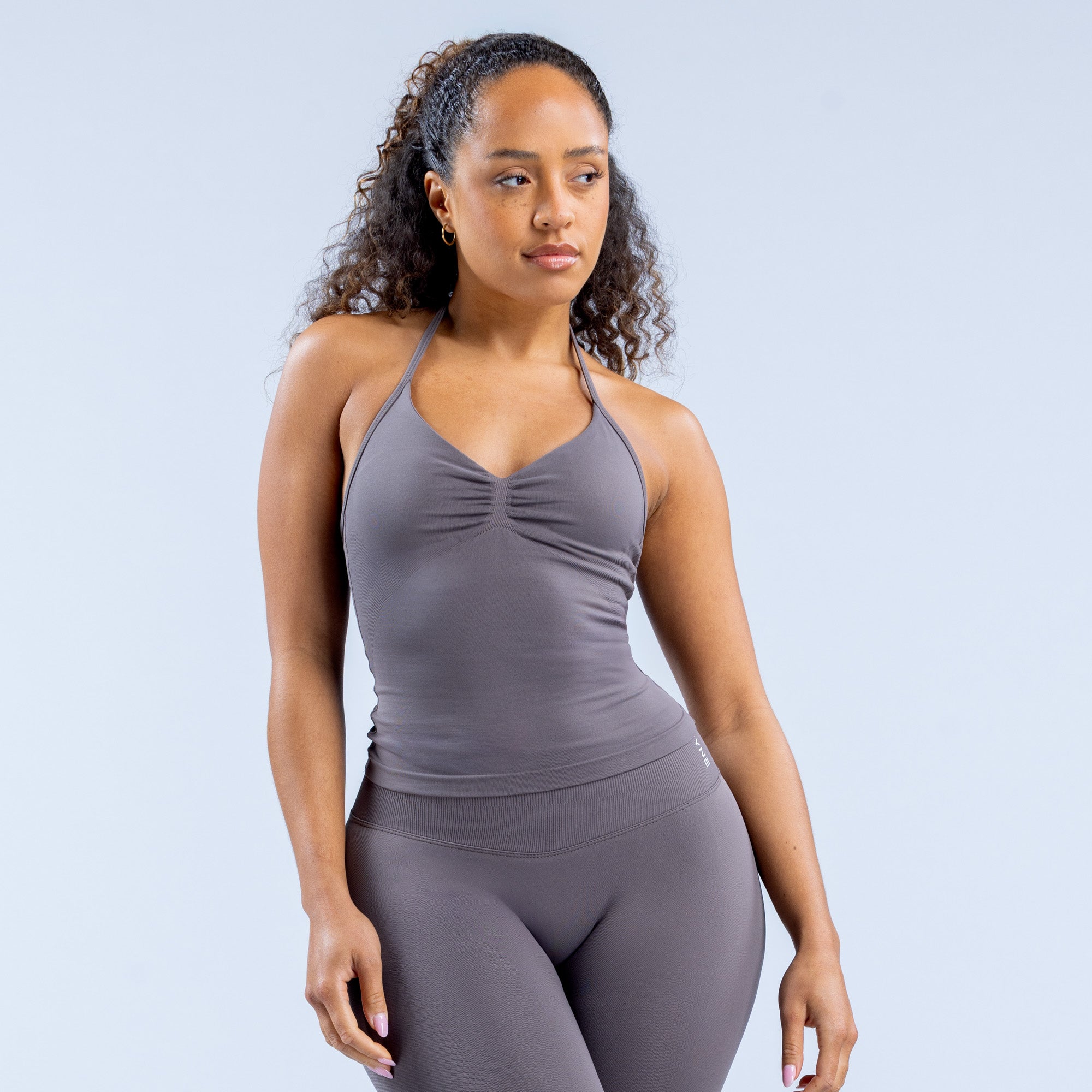 Τοπ DFYNE Impact Longline Strappy γυναικεια μωβ | 670913ZQA