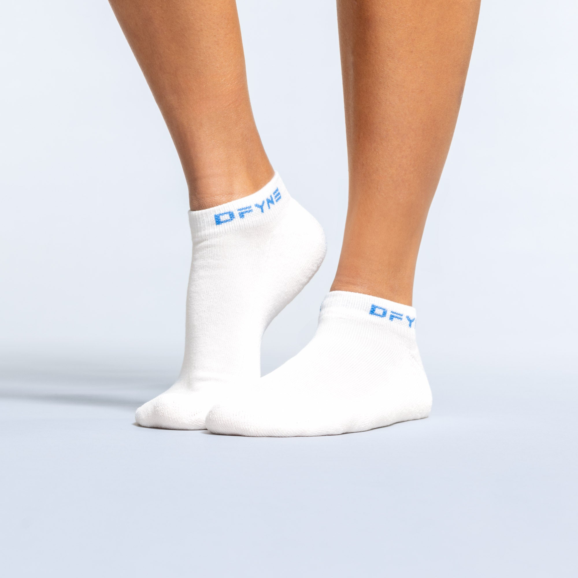 Καλτσεσ DFYNE Revive Ankle γυναικεια ασπρα μπλε | 179084BYW