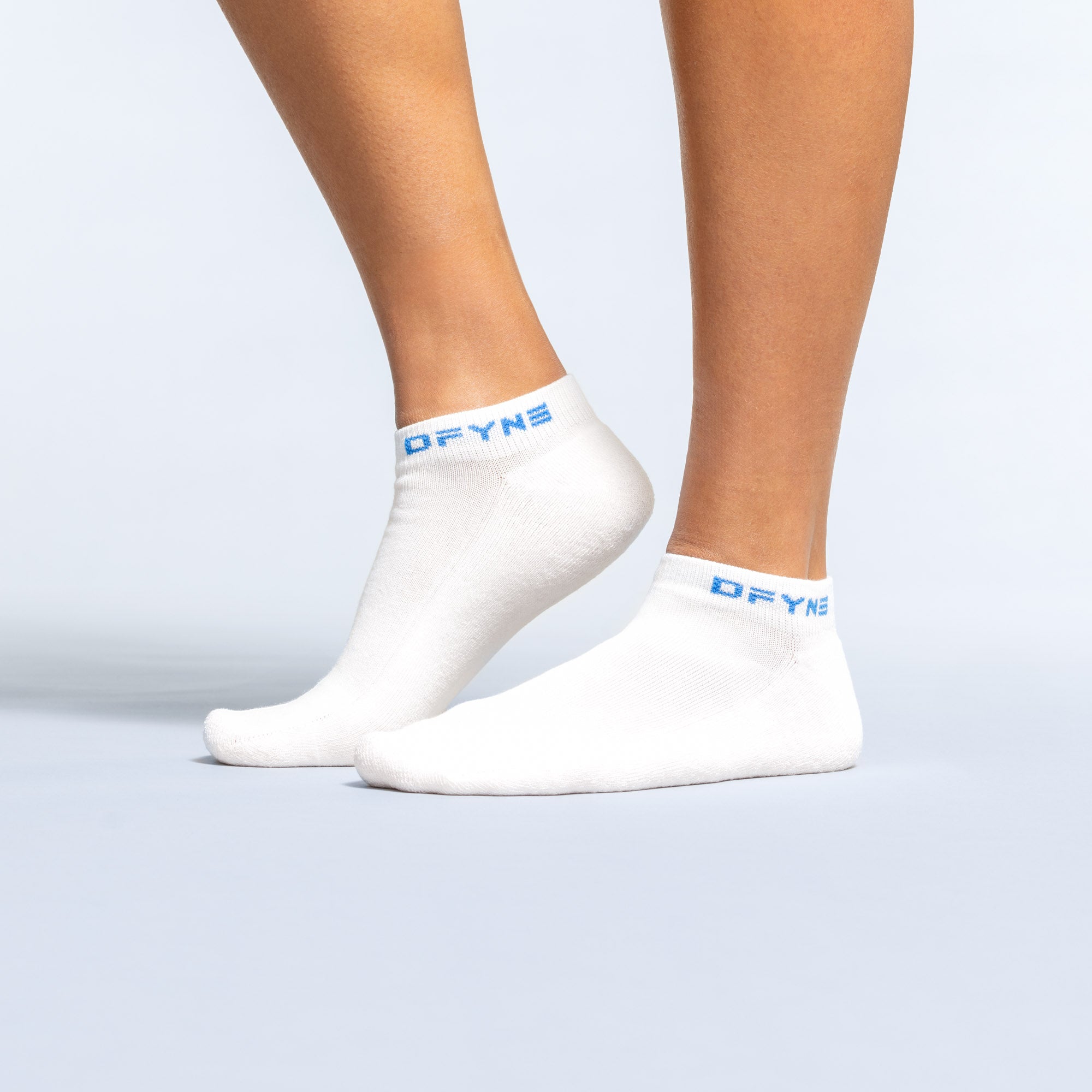 Καλτσεσ DFYNE Revive Ankle γυναικεια ασπρα μπλε | 179084BYW