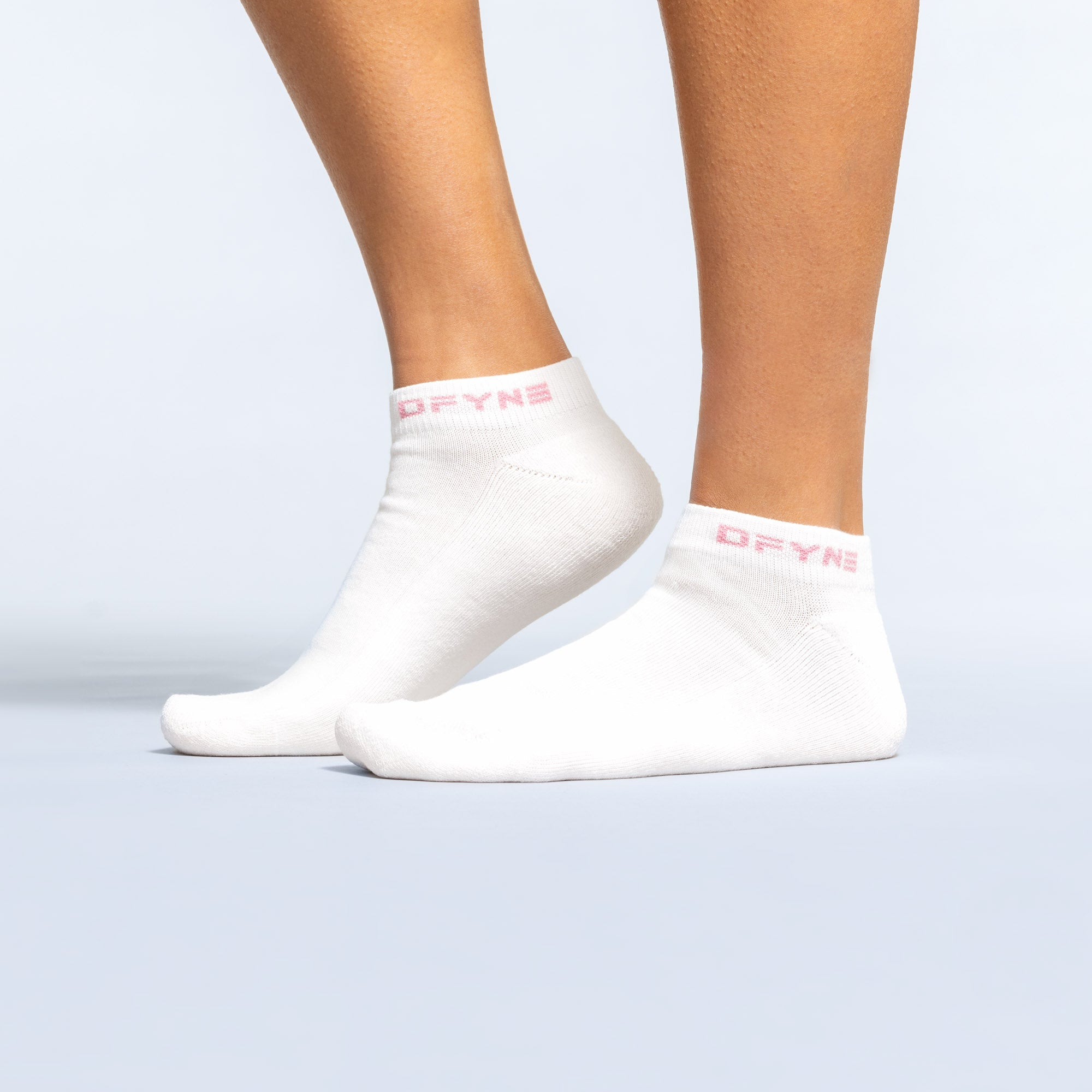 Καλτσεσ DFYNE Revive Ankle γυναικεια ασπρα ανοιχτο ροζ ροζ | 812364VNM