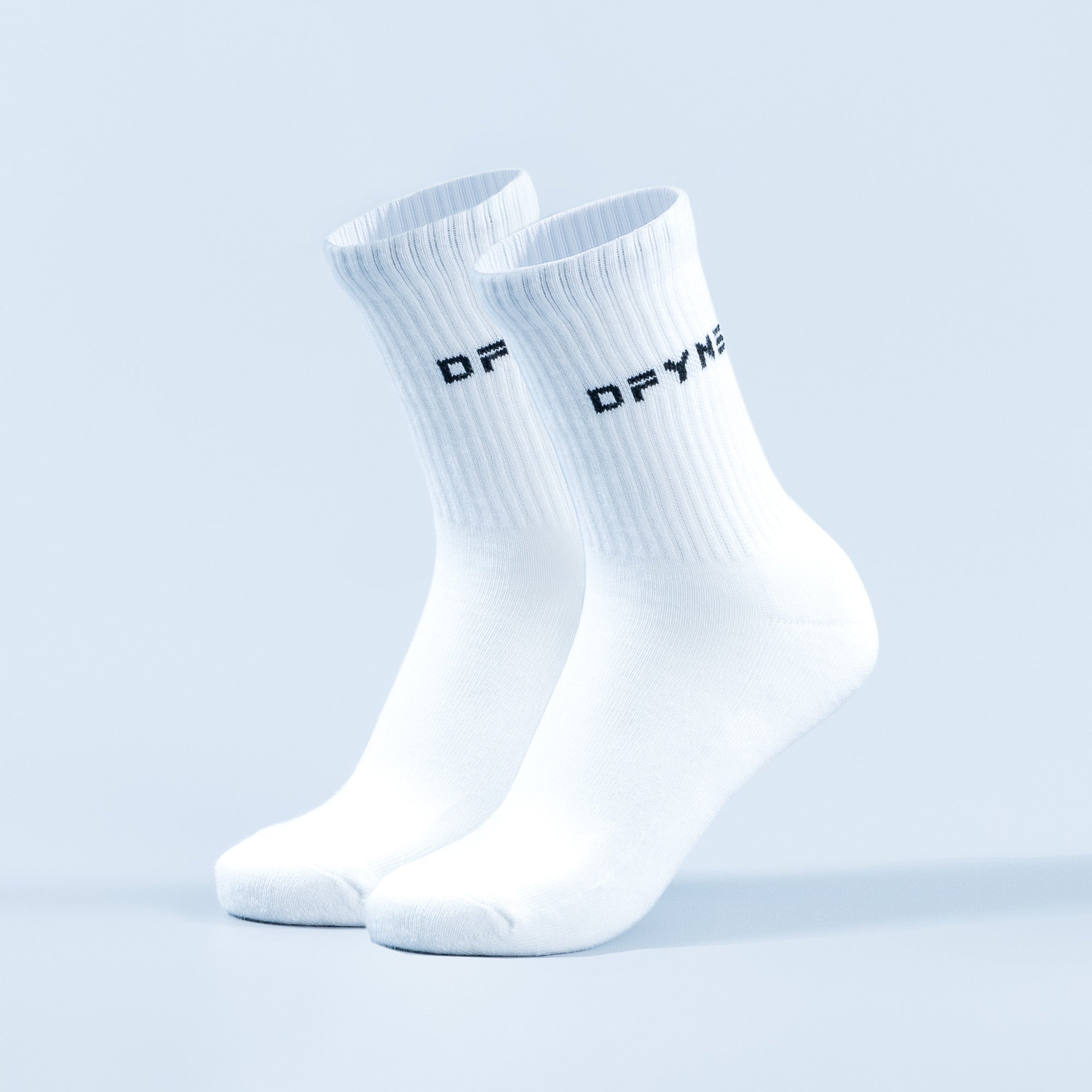 Καλτσεσ DFYNE Revive Crew γυναικεια ασπρα μαυρα | 890523CVR