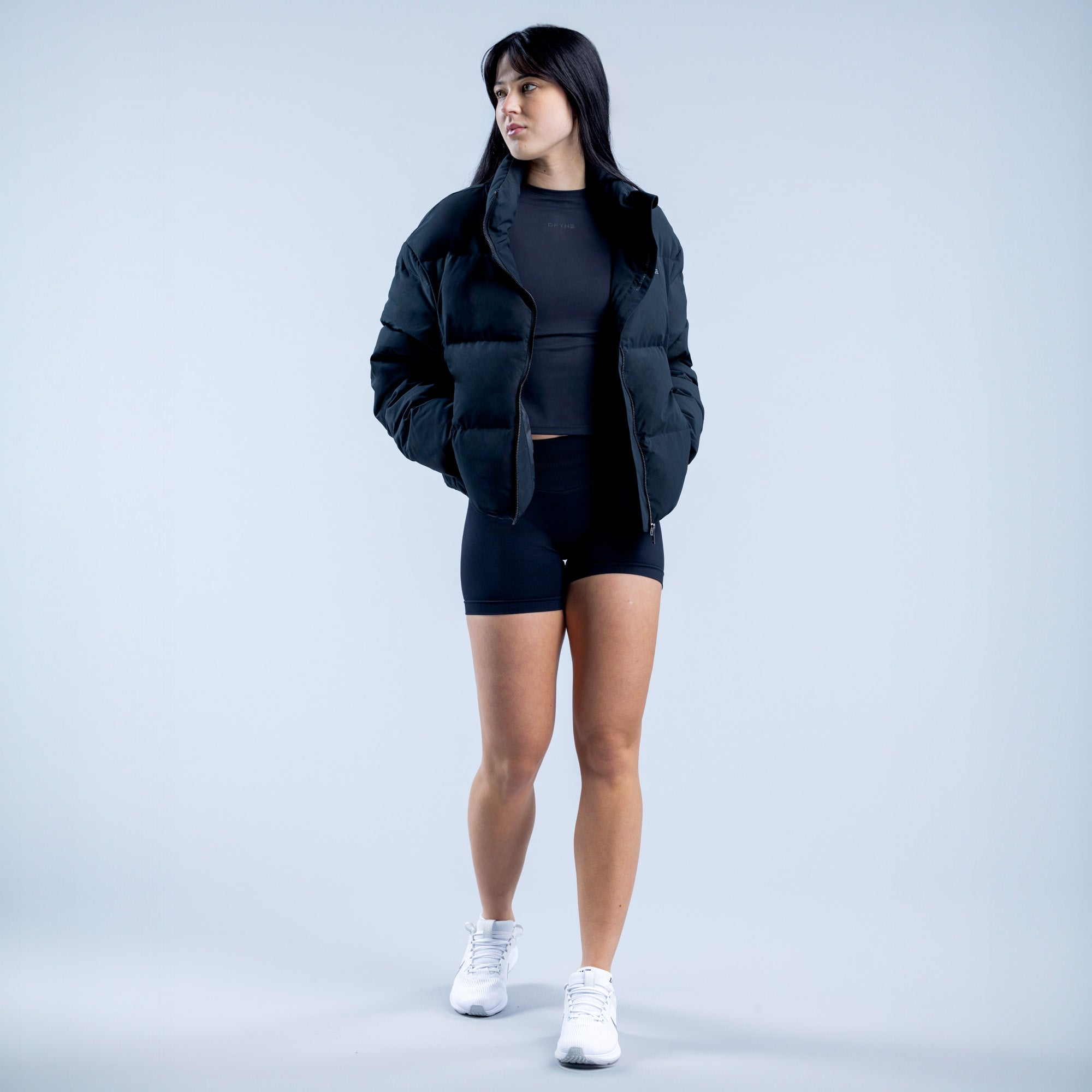 Μπουφαν DFYNE Revive Short Down γυναικεια μαυρα | 658102OUB