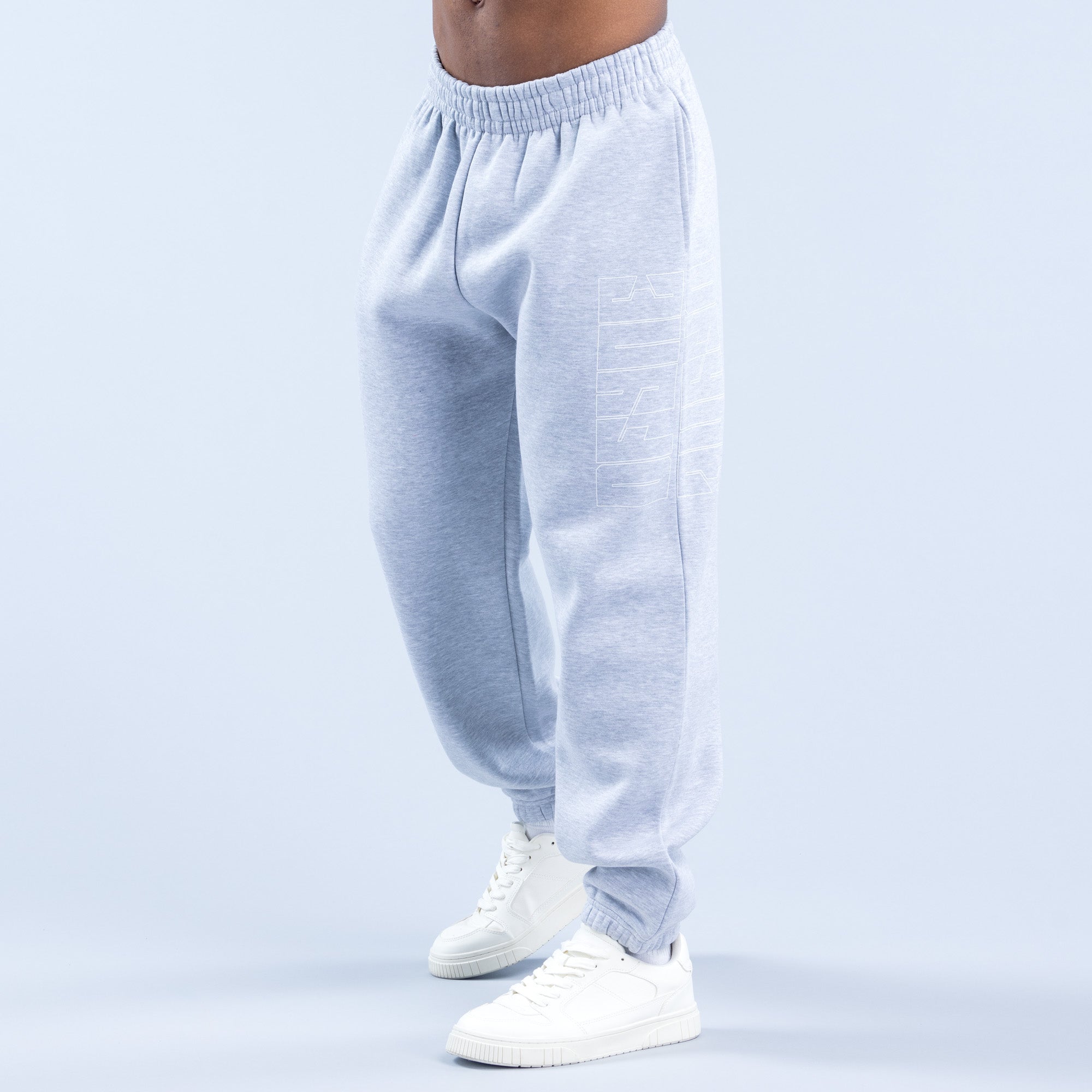Παντελονι Jogger DFYNE Recharge Graphic ανδρικα γκρι | 593864XJT