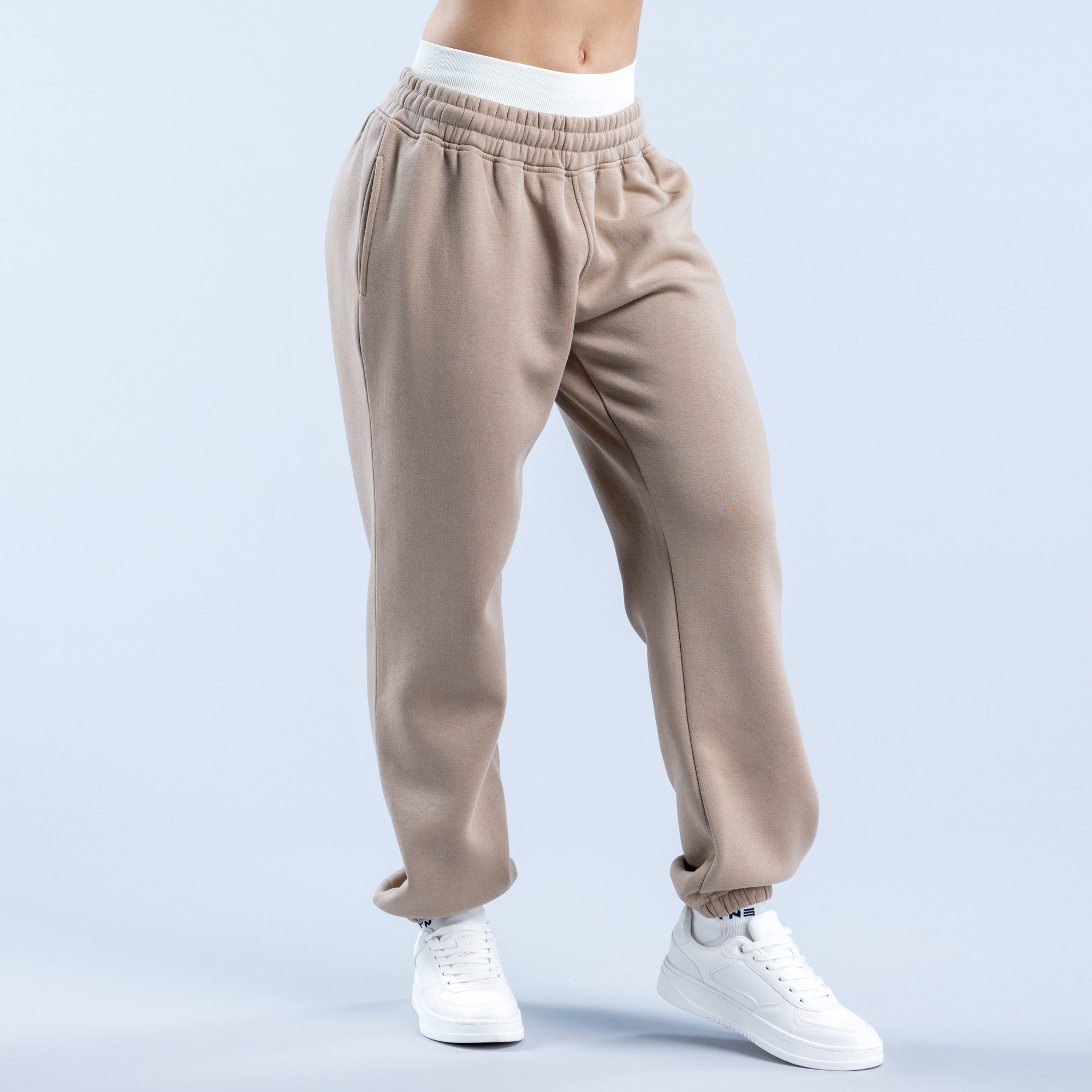 Παντελονι Jogger DFYNE Revive Heavy Weight γυναικεια Μπεζ | 086745YHA