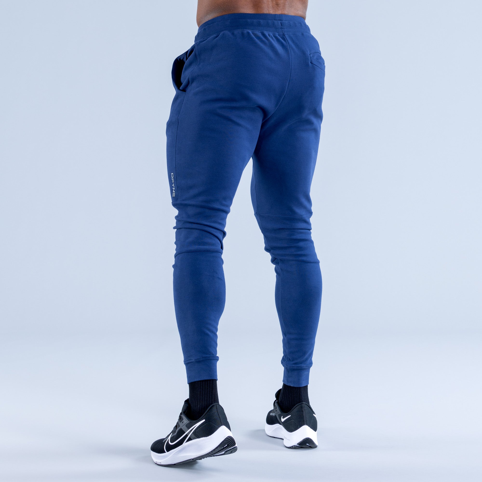 Παντελονι Jogger DFYNE Stealth Tapered ανδρικα μπλε | 258630JYR