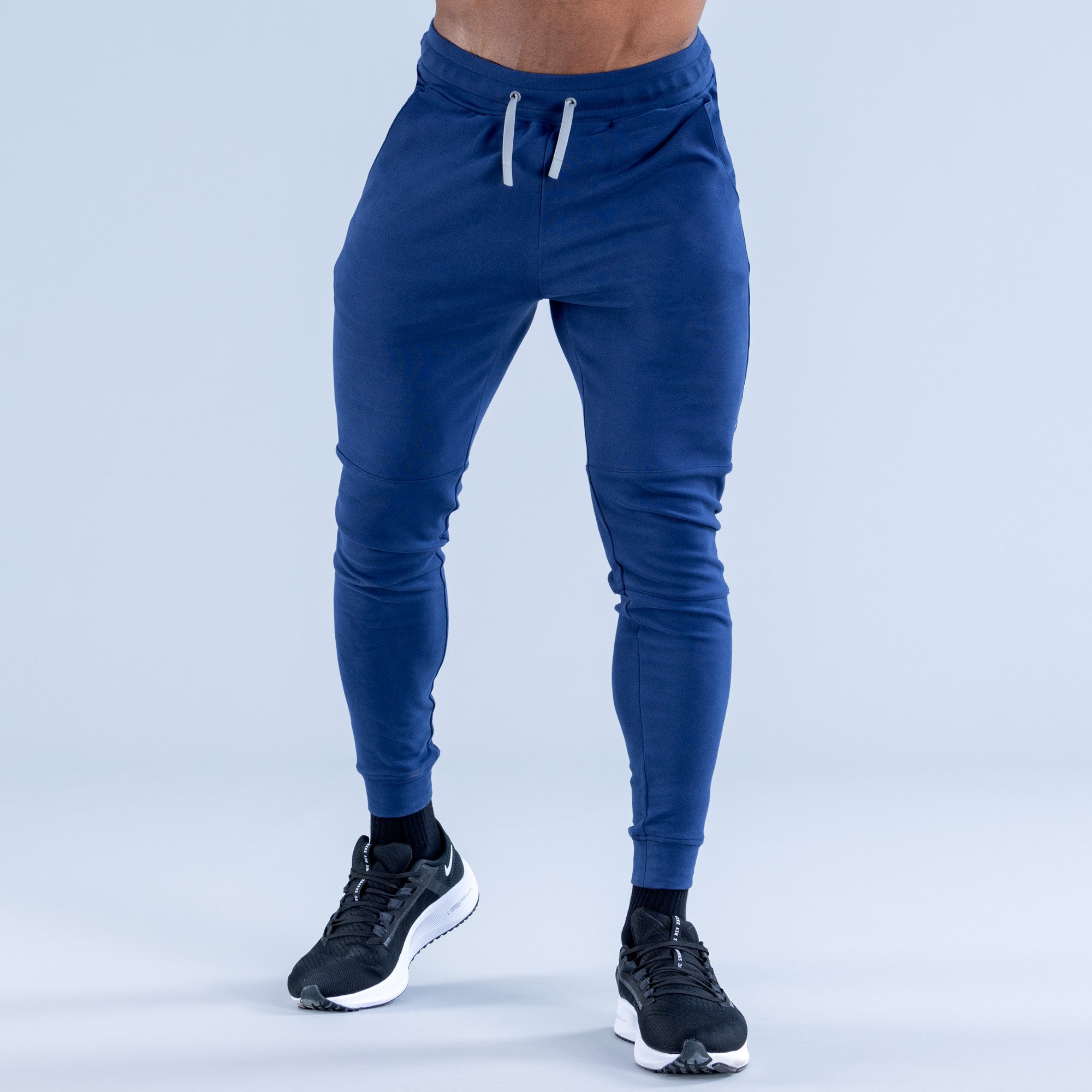Παντελονι Jogger DFYNE Stealth Tapered ανδρικα μπλε | 258630JYR