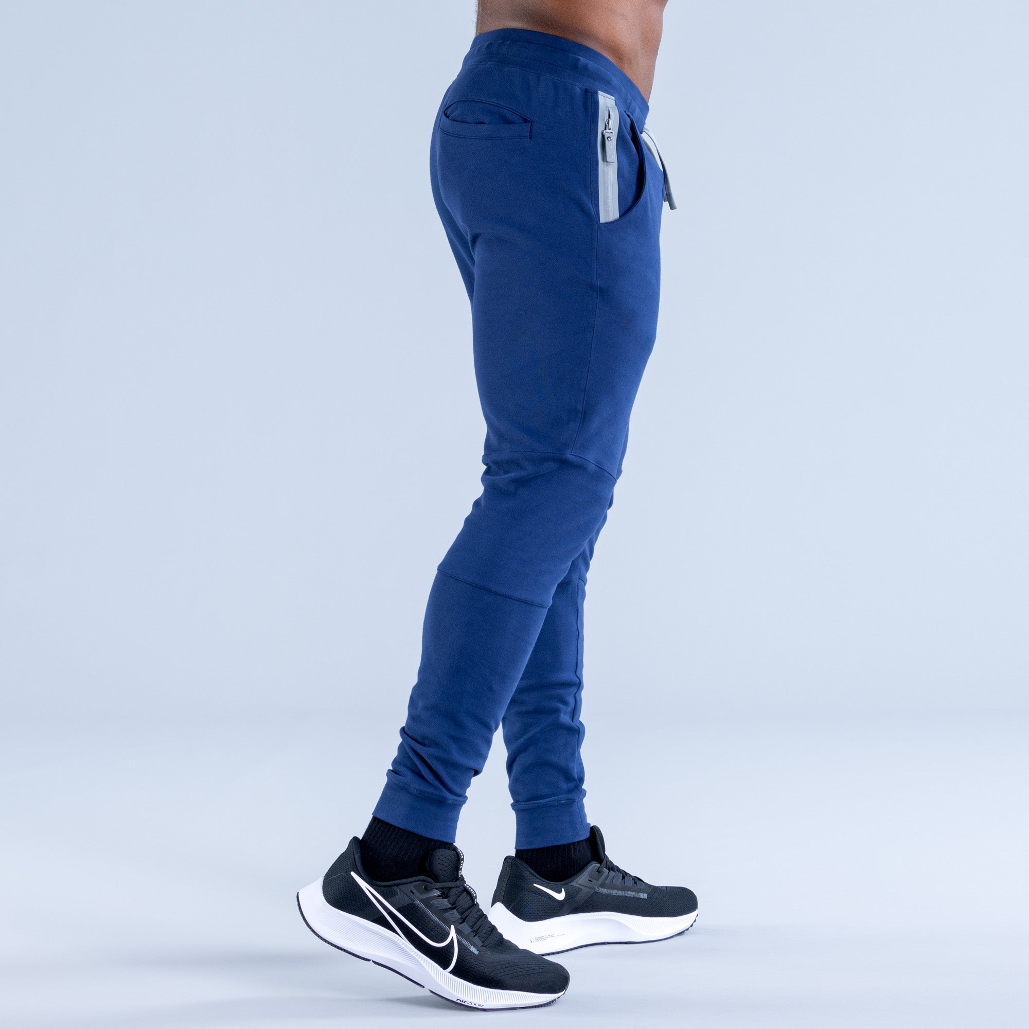 Παντελονι Jogger DFYNE Stealth Tapered ανδρικα μπλε | 258630JYR