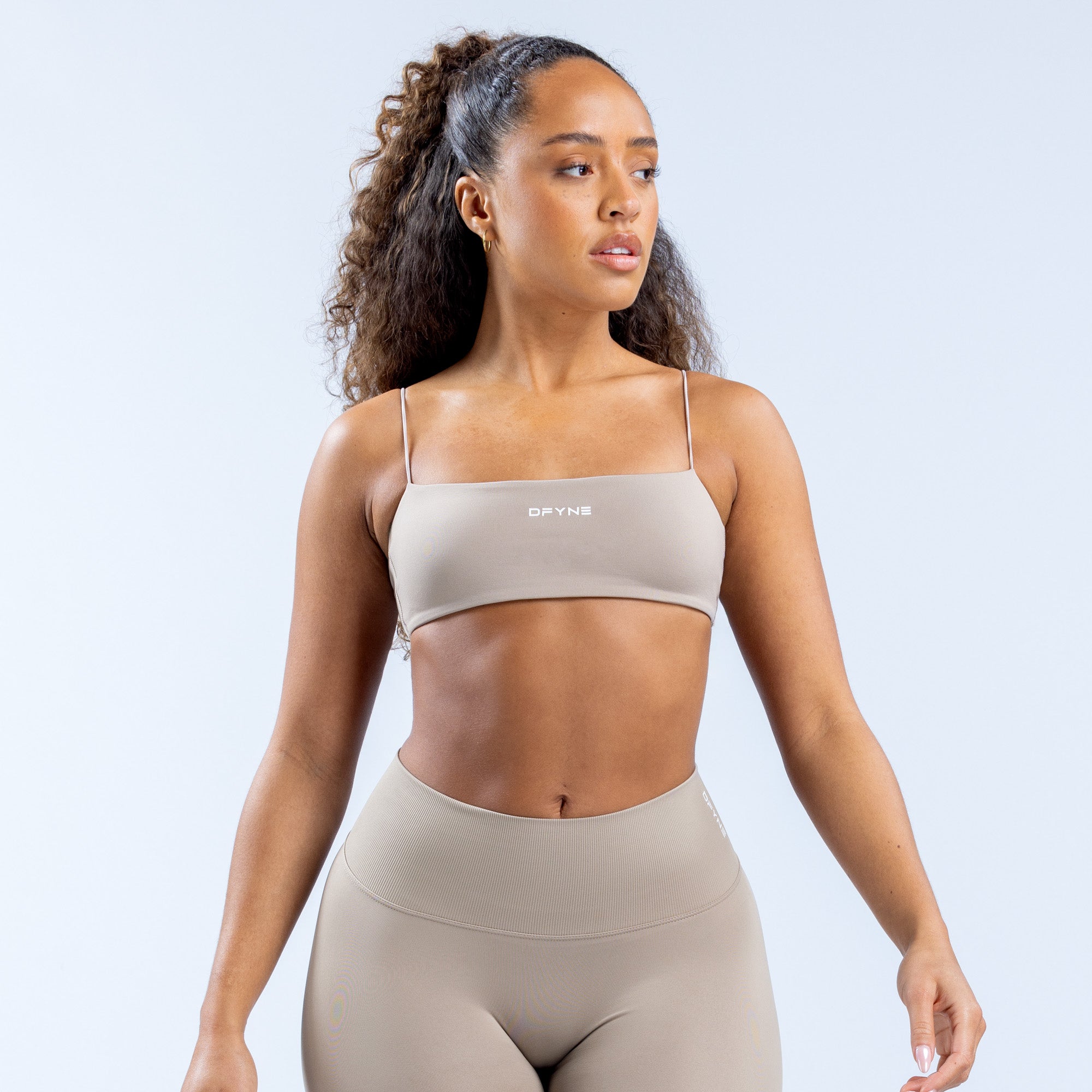 Αθλητικο Σουτιεν DFYNE Defy Strappy γυναικεια γκρι | 809517KOY