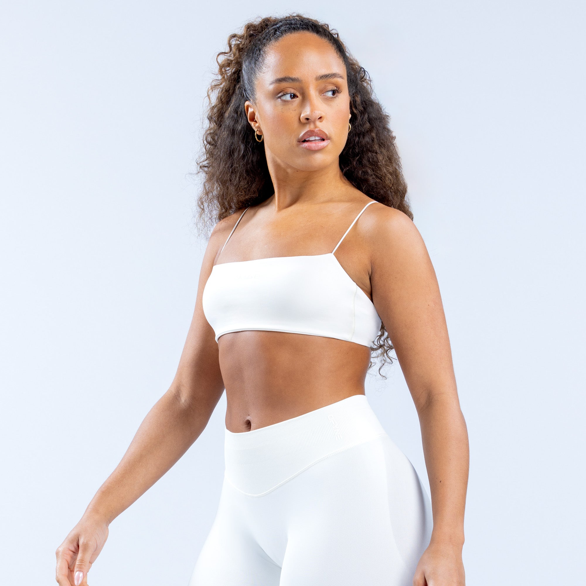 Αθλητικο Σουτιεν DFYNE Defy Strappy γυναικεια ασπρα | 893421RSX