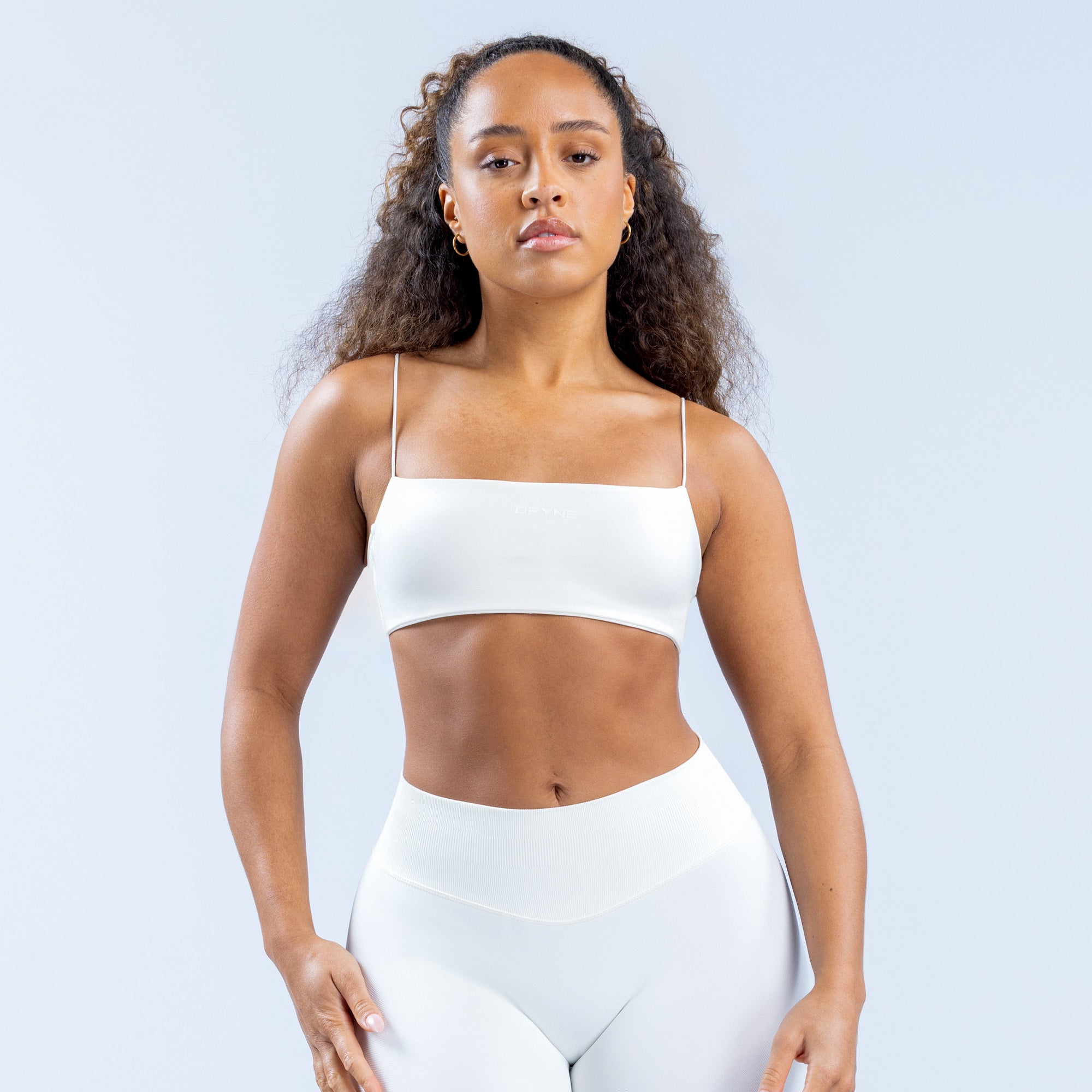 Αθλητικο Σουτιεν DFYNE Defy Strappy γυναικεια ασπρα | 893421RSX