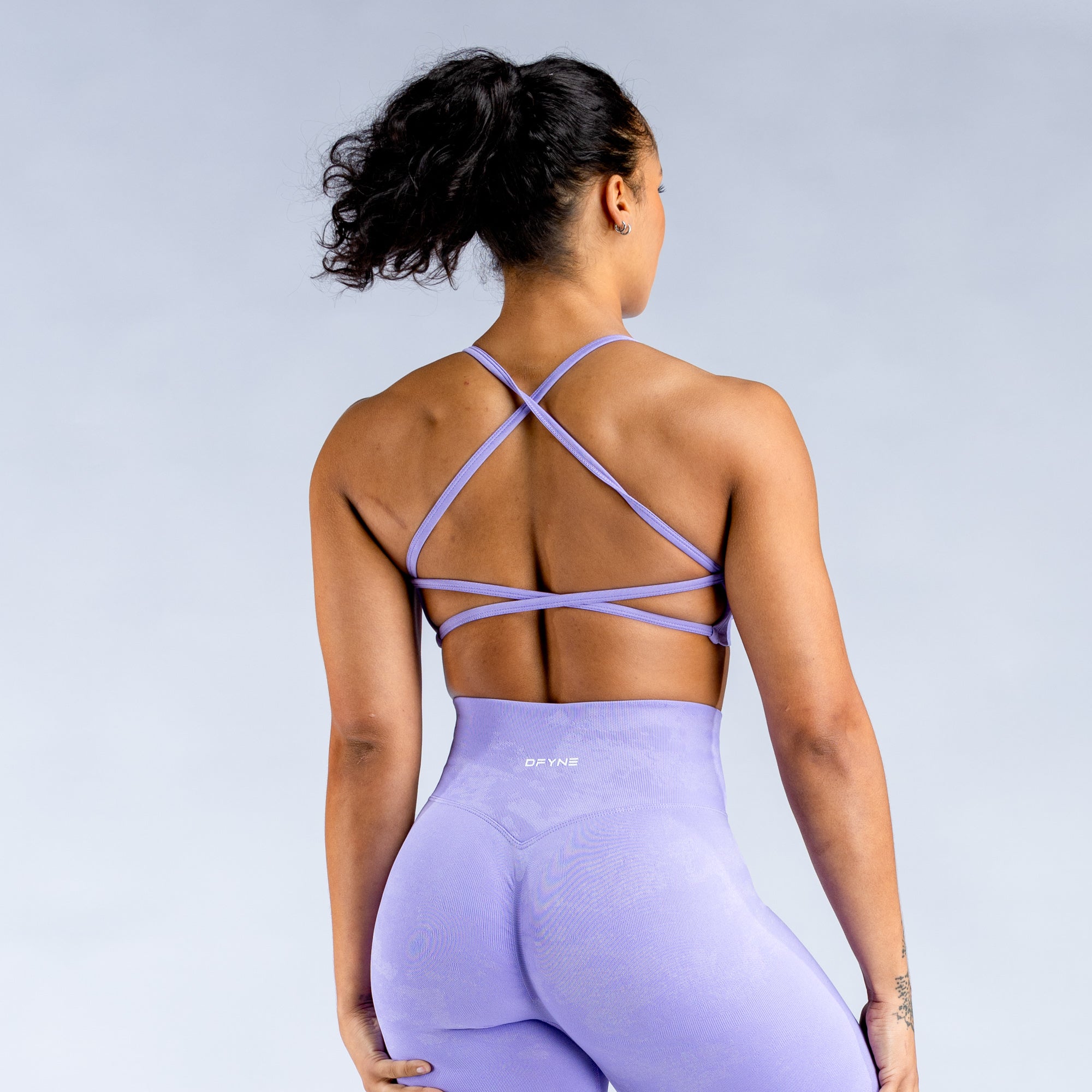 Αθλητικο Σουτιεν DFYNE Dynamic Mist Backless γυναικεια ασπρα | 708426KQX