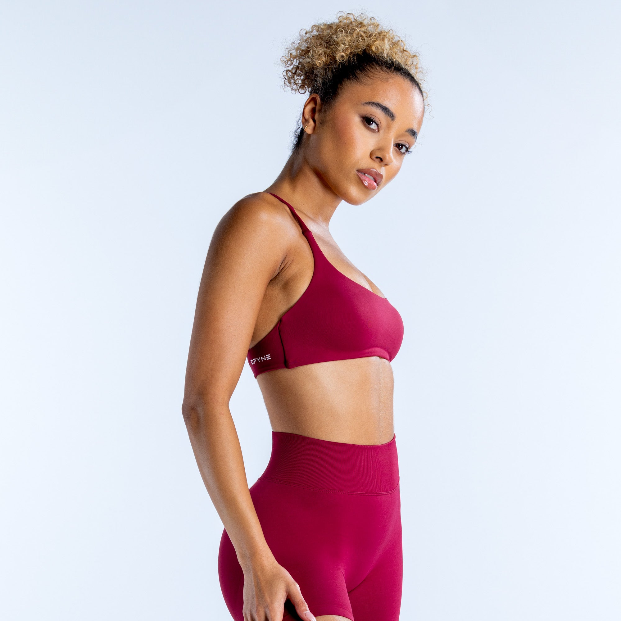 Αθλητικο Σουτιεν DFYNE Dynamic Twist Back γυναικεια φουξια | 289754OGT